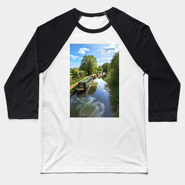 The Oxford Canal, England Baseball T-Shirt by IanWL